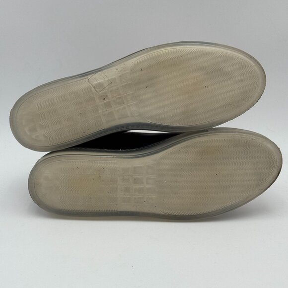 Oliver Cabell Low 1 Metropolis Sneakers Distressed Leather Suede Toe Cap Retro - Picture 7 of 11